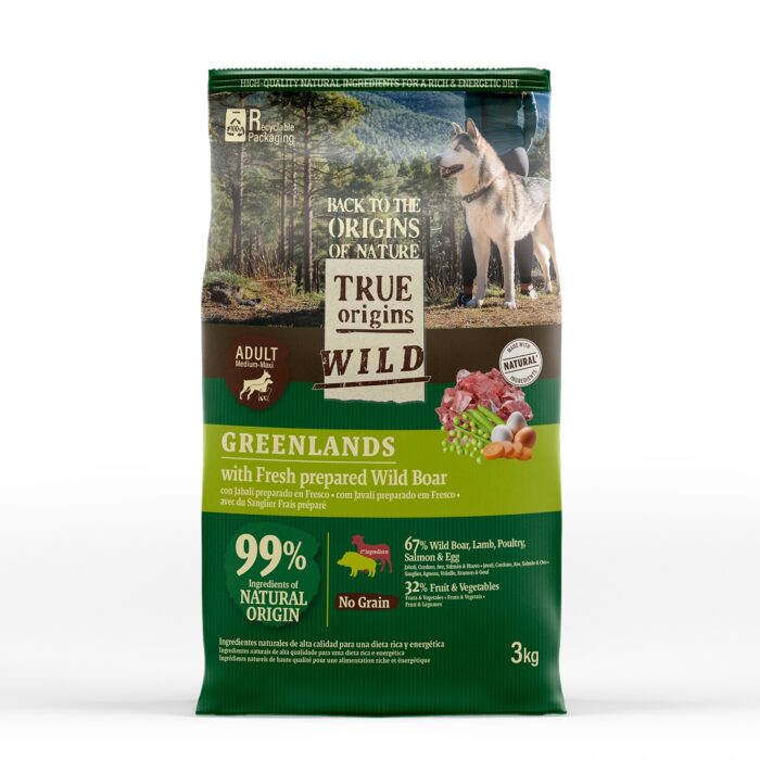 True Origins Wild Greenlands pienso para perros