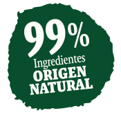 sello-wild Sellos: 99% Ingredientes de Origen Natural.